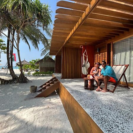 The Barefoot Eco Hotel Hanimaadhoo Island Exterior foto