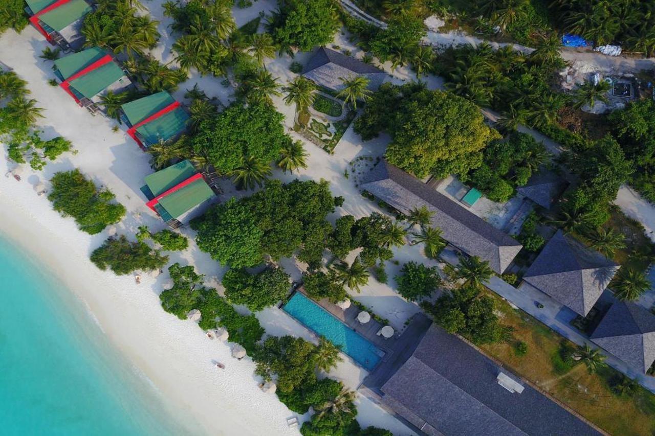 The Barefoot Eco Hotel Hanimaadhoo Island Exterior foto