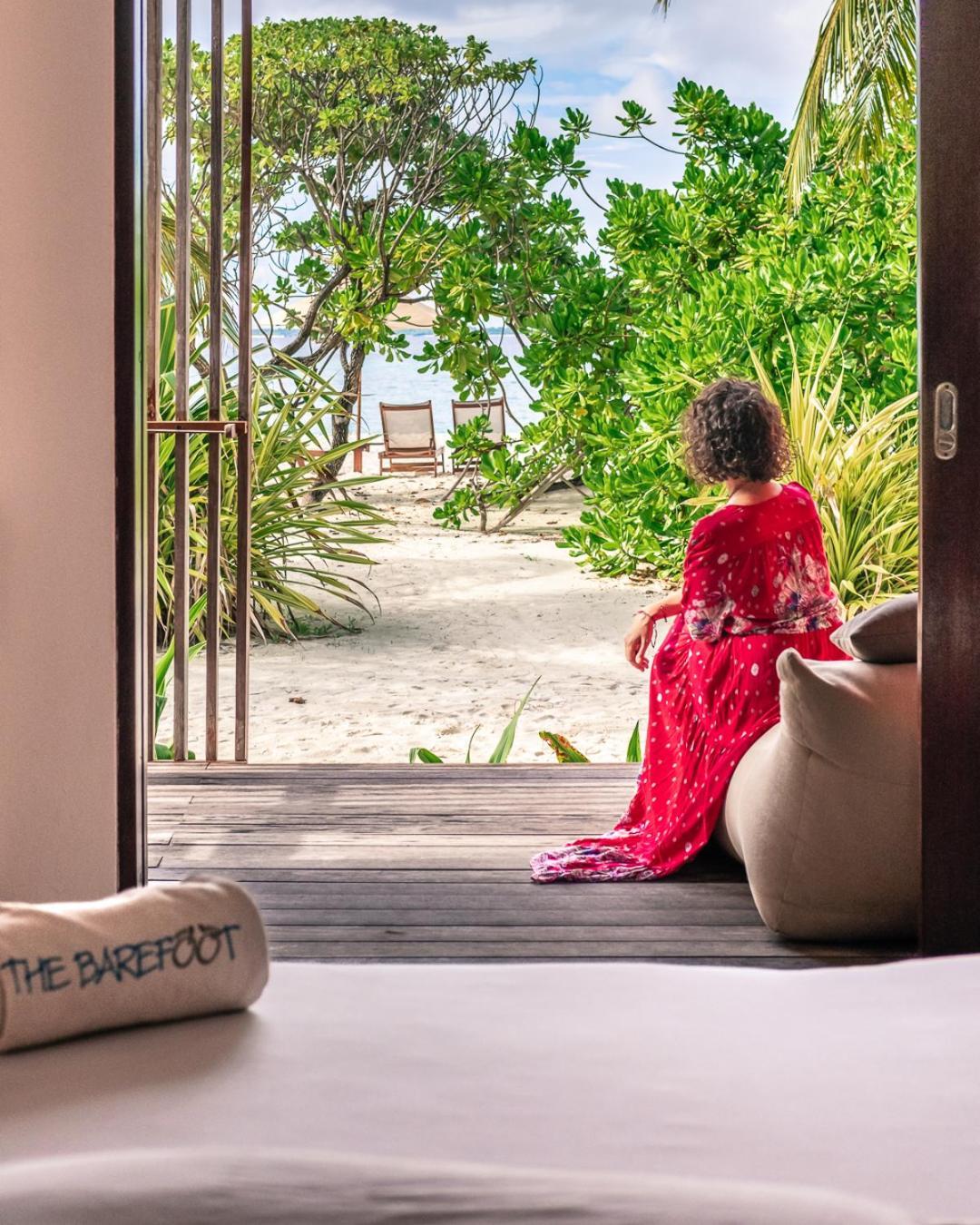 The Barefoot Eco Hotel Hanimaadhoo Island Exterior foto
