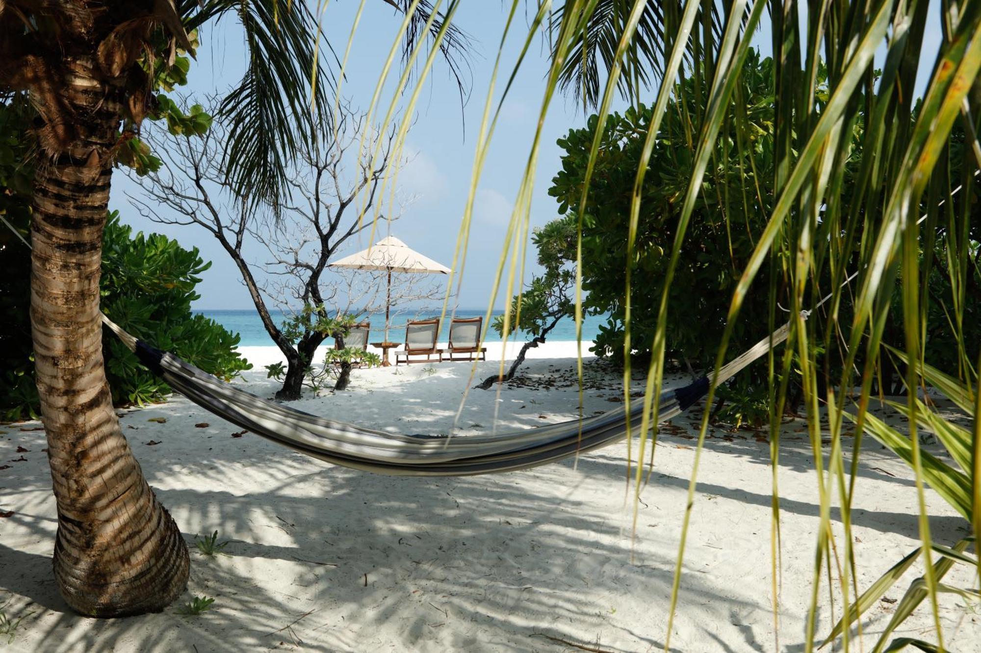 The Barefoot Eco Hotel Hanimaadhoo Island Exterior foto