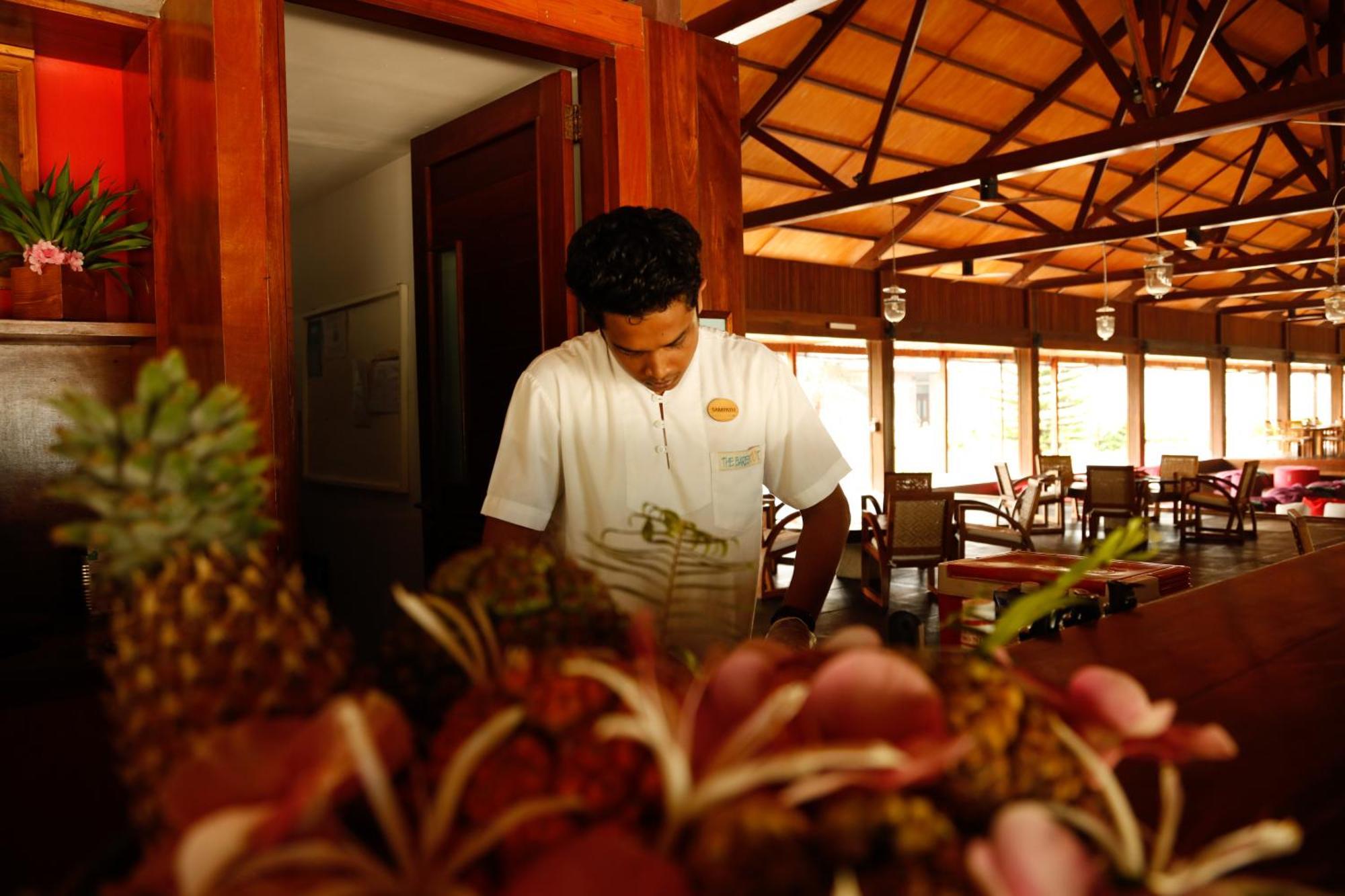The Barefoot Eco Hotel Hanimaadhoo Island Exterior foto