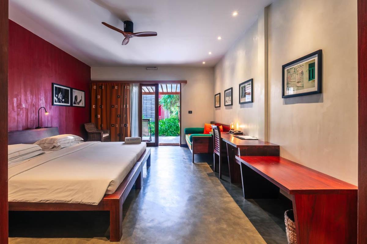 The Barefoot Eco Hotel Hanimaadhoo Island Exterior foto