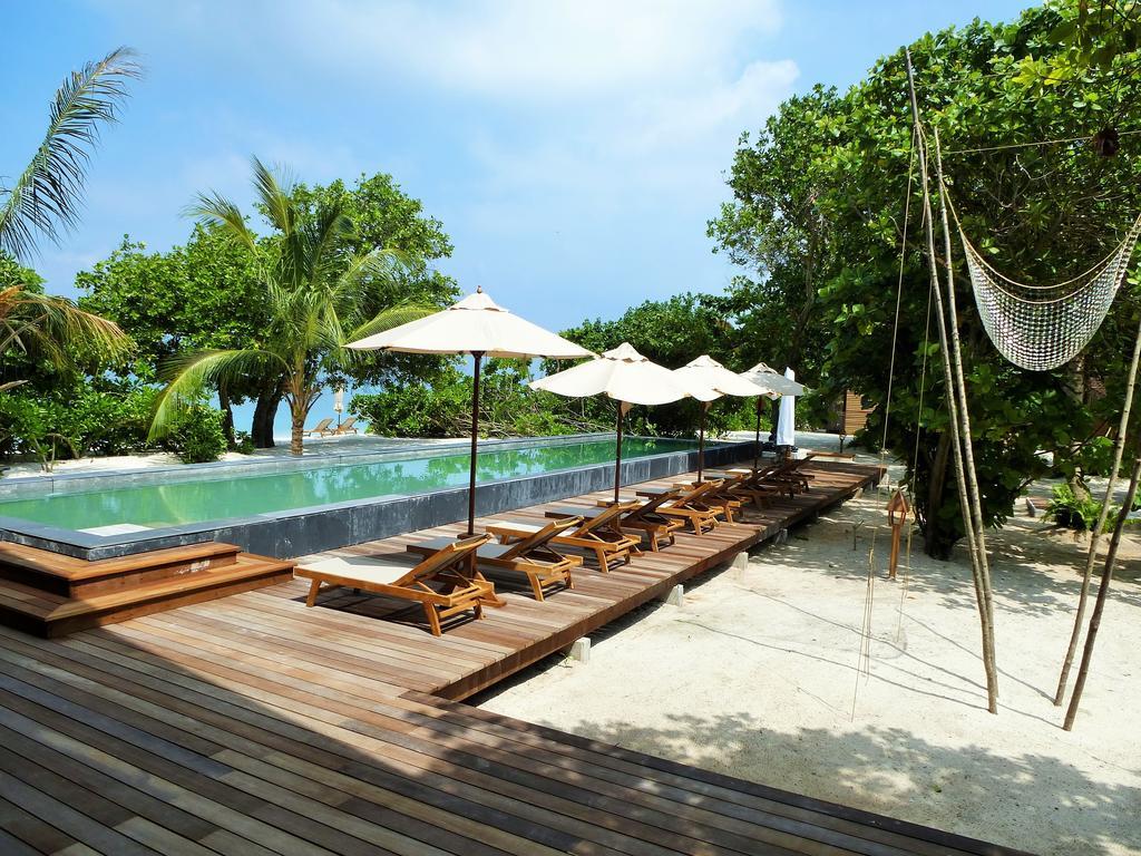 The Barefoot Eco Hotel Hanimaadhoo Island Exterior foto